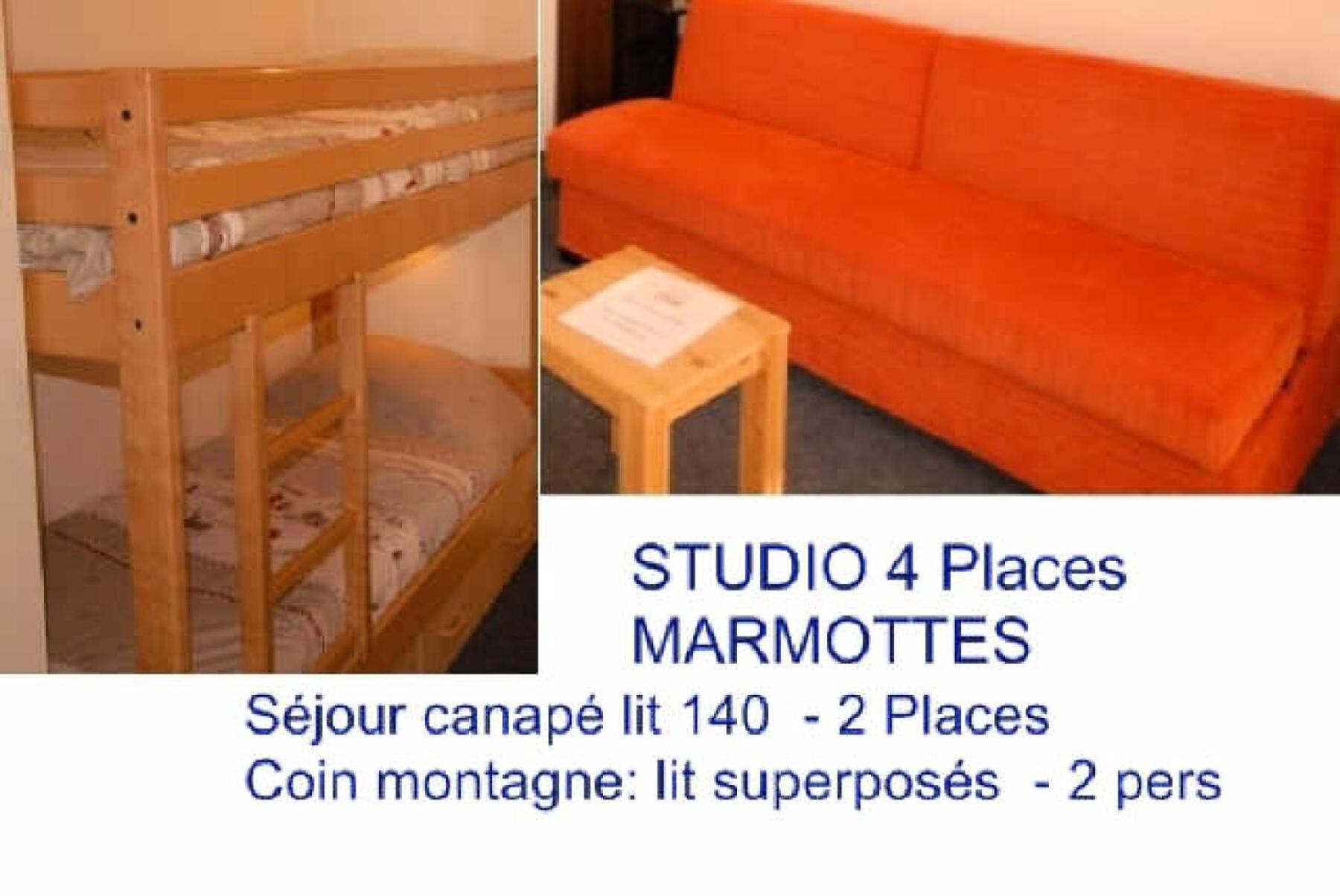 Residence Marmottes - Studio Pour 4 Personnes Mae-9004 Gourette Eksteriør billede